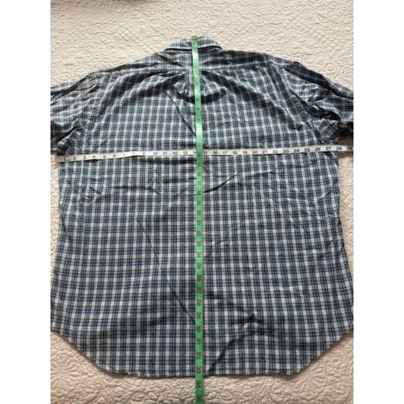 Vintage Ralph Lauren Blake Plaid Button Down Shirt, Men's Size L - Picture 4 of 4